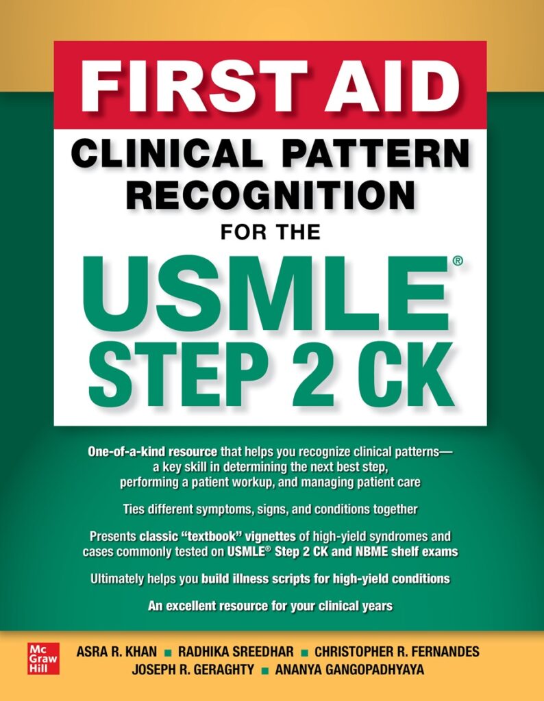 First Aid Clinical Pattern Recognition for the USMLE Step 2 CK