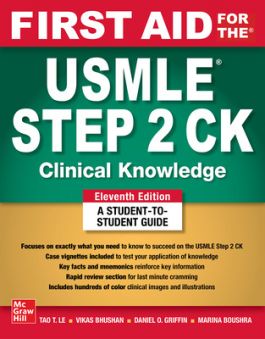 First Aid for the USMLE Step 2 CK, 11th ed.